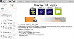 Desktop Screenshot of braynzarsoft.net