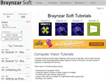 Tablet Screenshot of braynzarsoft.net